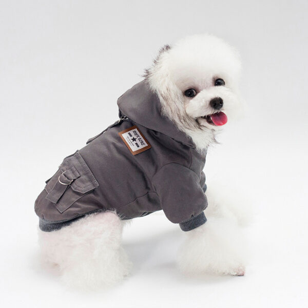 winter dog jacket