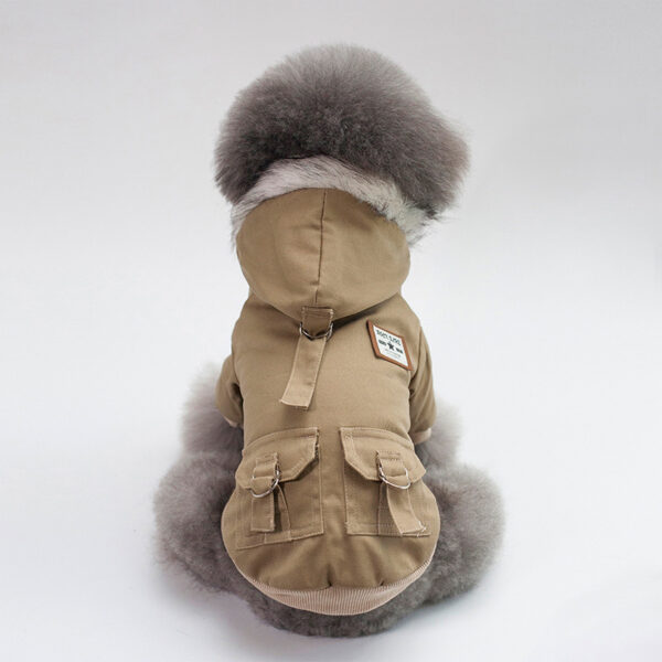 winter dog jacket