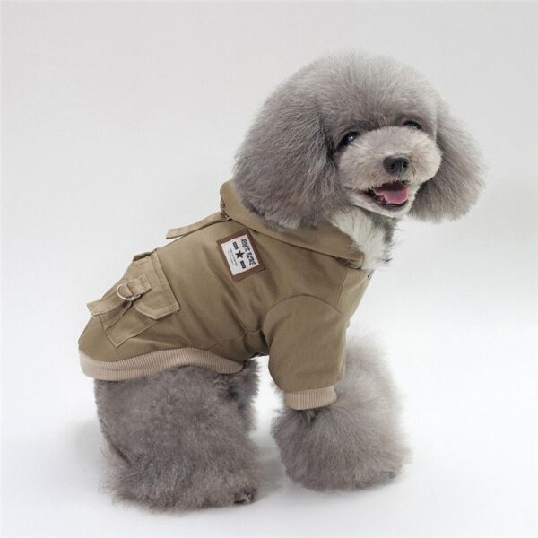 winter dog jacket