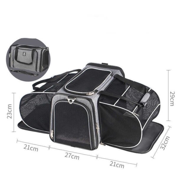 expandable pet carrier