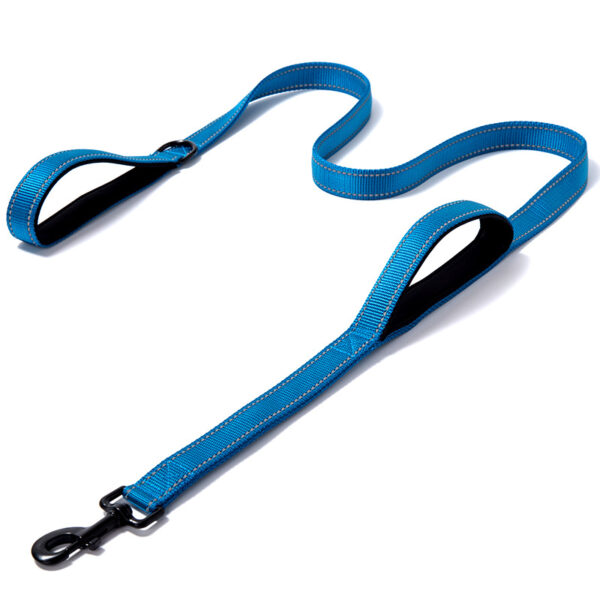 double handle leash for large dogs