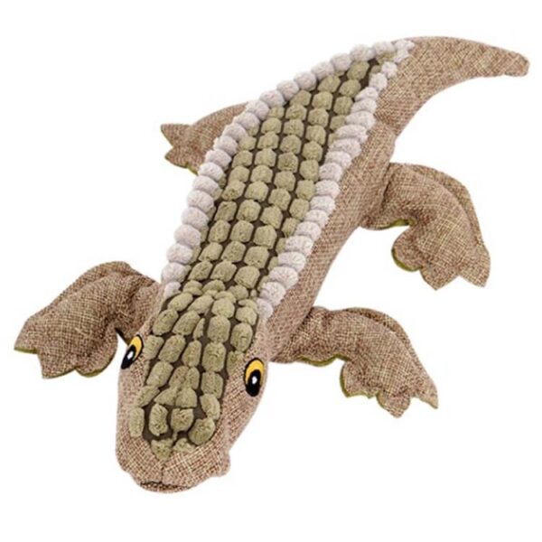 crocodile dog toy