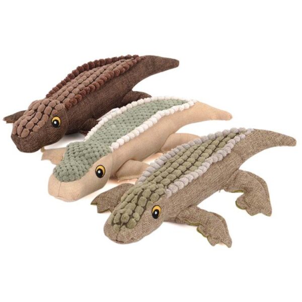 crocodile dog toy