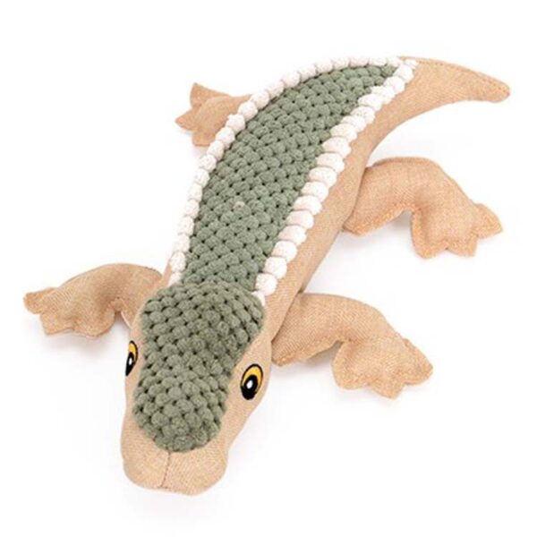 crocodile dog toy