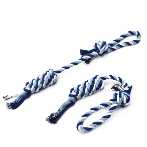 knotted rope dog toy